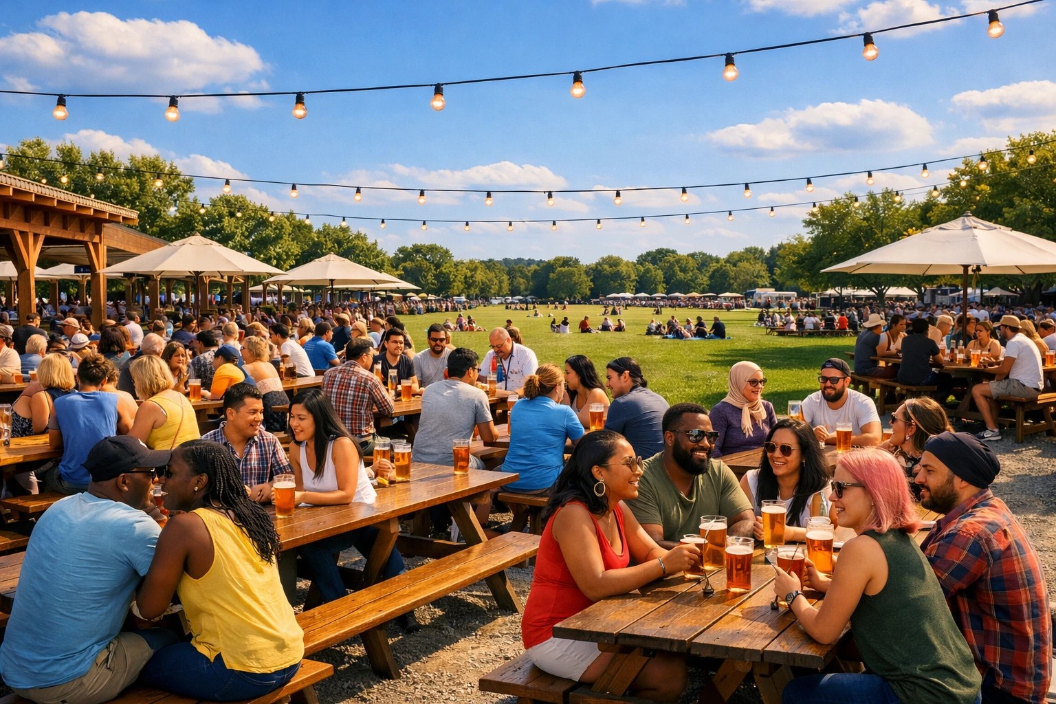 Mighty Squirrel beer garden