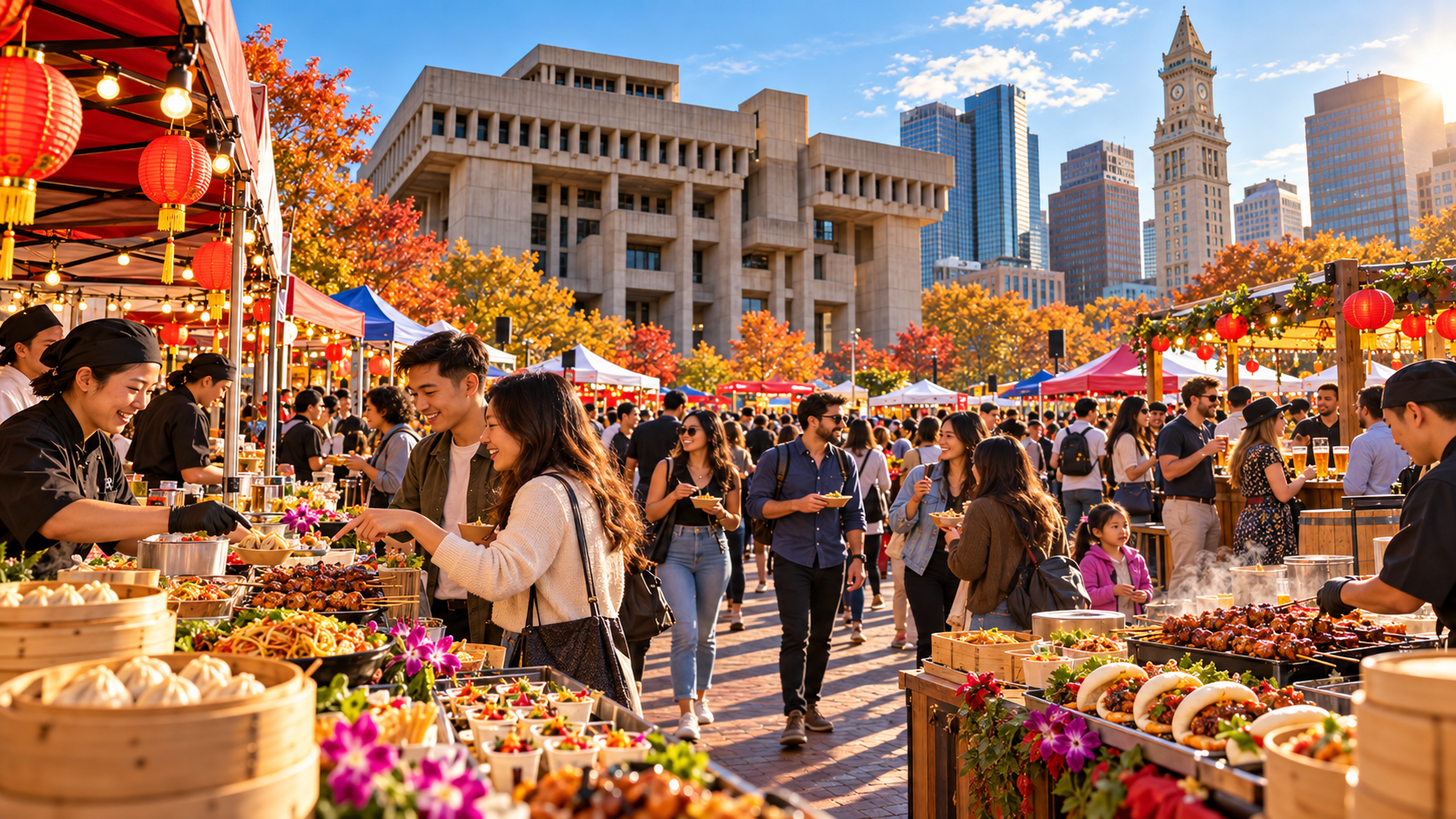 Boston Asian Food & Beer Tasting Festival 2026 at City Hall Plaza