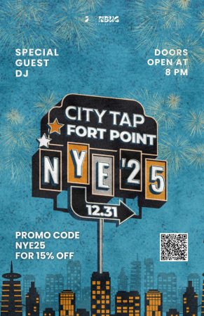 City Tap Fort Point NYE 2025