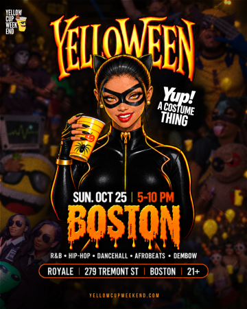 Yellow Cup Weekend presents Yelloween - Boston