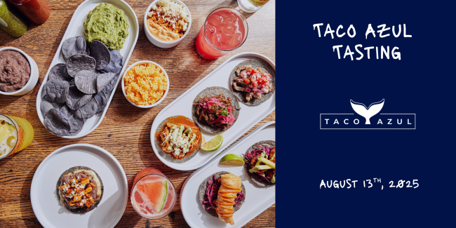 Taco Azul Tasting