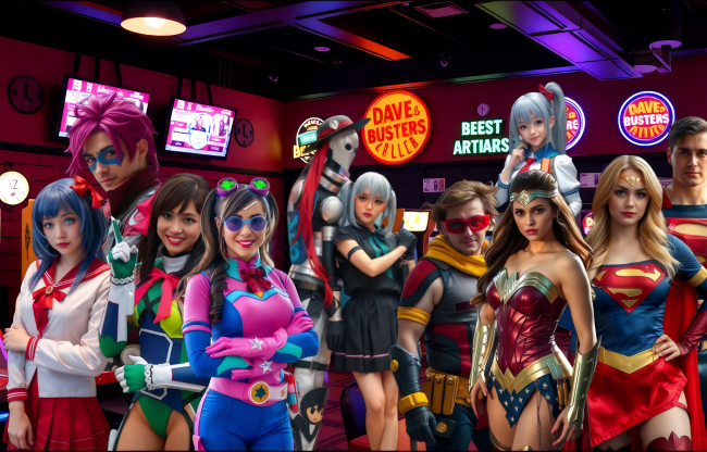 Cosplay New Year’s Extravaganza at Dave & Buster's