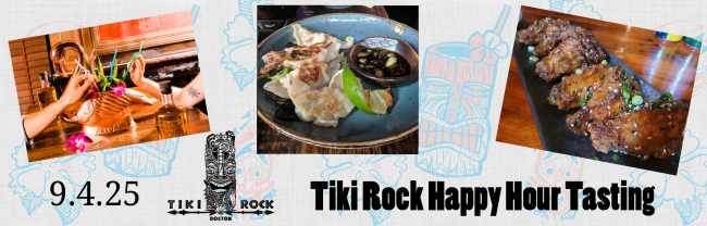 Tiki Rock Happy Hour Tasting